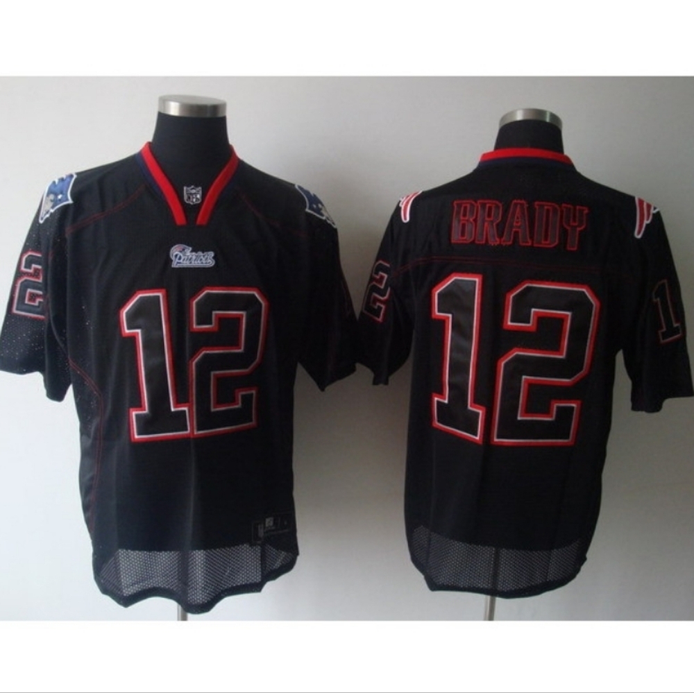 NFL Black and Red Football Jersey
